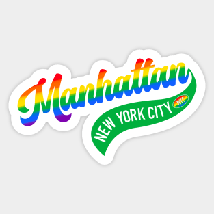 Manhattan Pride Sticker